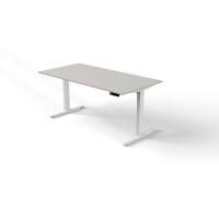 Kerkmann Move 3 Zit-sta bureau Licht grijs 160 x 80 x 72-120 cm