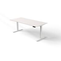 Bureau assis-debout Kerkmann Move 3 Blanc 180 x 80 x 72-120 cm