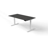 Kerkmann Move 3 Zit-sta bureau Antraciet 160 x 80 x 72-120 cm