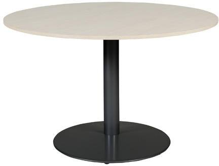 Schaffenburg Vergadertafel 120 Rond Linesto lb eik/zw