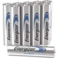 Piles Energizer Ultimate Lithium L92 AAA 1500 mAh Lithium (Li) 1.5 V 10 Unités