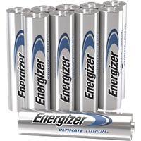 Energizer Batterij Ultimate Lithium 634353 AAA 1.5 V 10 Stuks