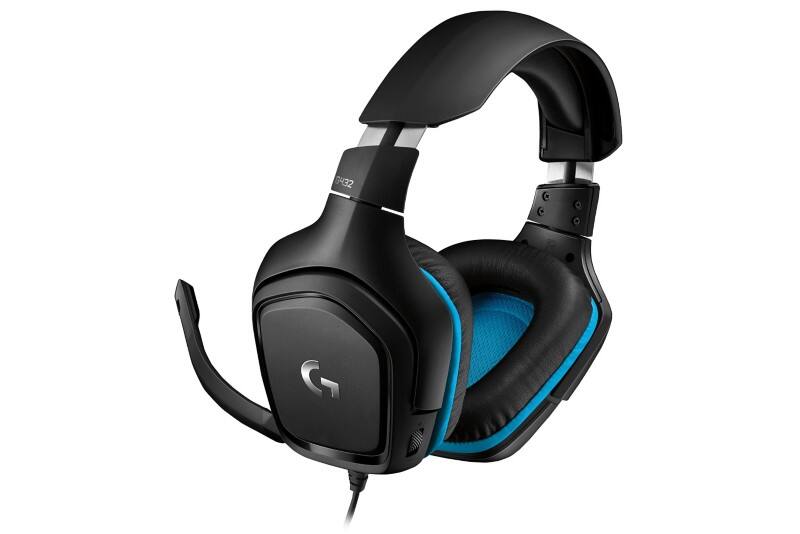 Logitech G432 Bedraad Gaming-headset Over het hoofd Stereo