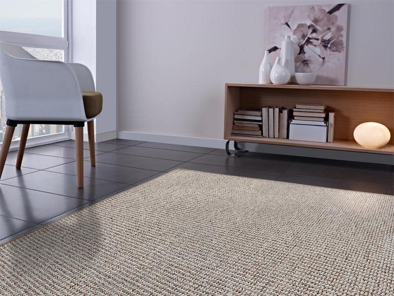 FLOORDIREKT STEP Carlton Vloerkleed PP (Polypropeen) Beige, grijs 200 x 350 cm