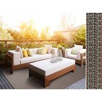 Tapis d’extérieur Casa Pura Modena Brun Polyester Vinyle 2 700 x 1 800 mm