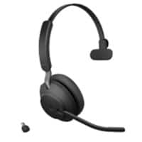 Jabra Evolve2 65 Draadloos Headset Bluetooth Met Microfoon Mono Zwart