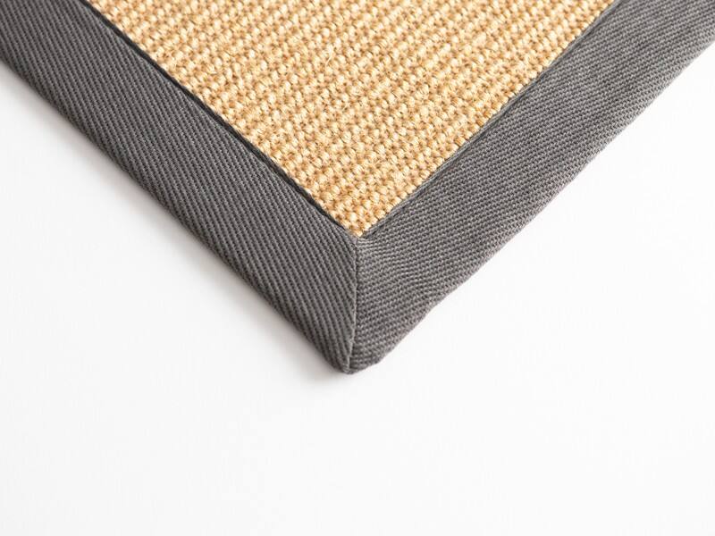 Casa Pura Amazonas Katten Krabmat Latex, Sisal Grafietgrijs 40 x 60 cm