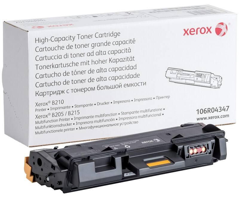 Toner Xerox D’origine 106R04347 Noir