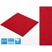 Dalle de moquette Casa Pura Scène Rouge PP 400 x 400 mm