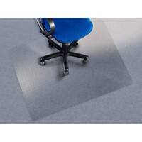 office marshal Stoelmat voor vloerbedekking First Class PC Transparant 1200 x 1200 mm