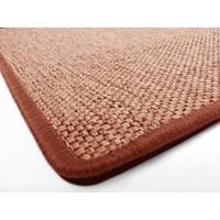 FLOORDIREKT STEP Vloerkleed Sabang Katoen, PET, PP Terracotta 1500 x 660 mm