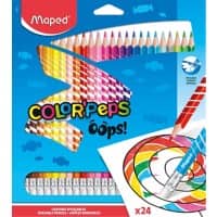 Crayons de couleur Maped 832824 Assortiment 24 unités