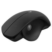 Souris ergonomique sans fil Ewent EW3151 Capteur optique 1600 dpi Avec repose pouce Pour droitiers USB-A Nano récepteur Noir