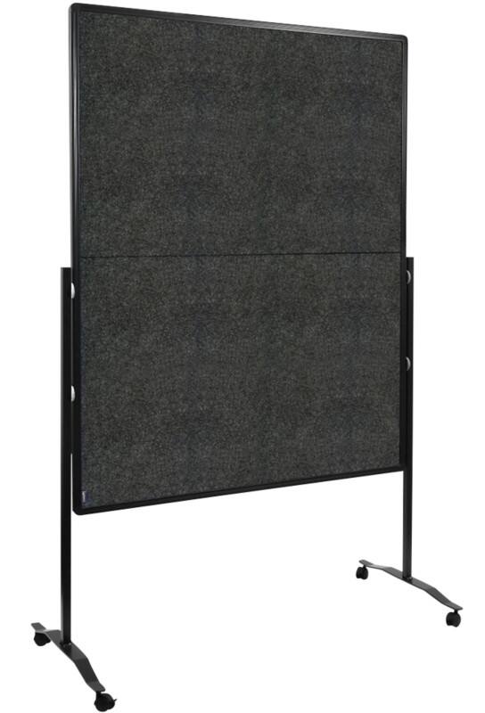 Legamaster Vrijstaand prikbord PREMIUM PLUS Antraciet 150 x 120 cm