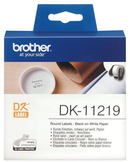 Brother Etiketeertape Wit DK11219