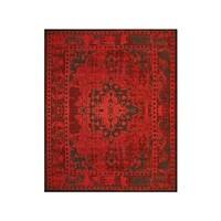 Casa Pura Plat Geweven Vloerkleed Vintage Rood 120 x 170 cm