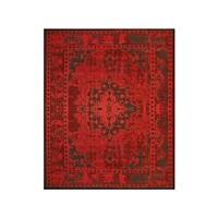 Tapis tissé à plat Casa Pura Vintage Rouge 120 x 170 cm