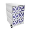 Paperflow Easybox Mobiel ladeblok met 4 lades 642x390x436 mm Faience Design