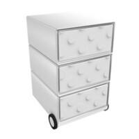 Armoire à tiroirs sur socle mobile Paperflow Briques avec 3 tiroirs 390 x 436 x 642 mm