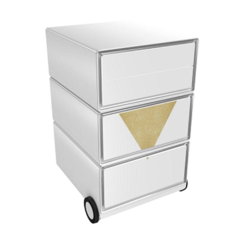 Socle mobile Paperflow Bermuda 4 Tiroirs 390 x 436 x 642 mm