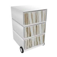 Paperflow easybox mobiele ladenblok met 3 lades 642x390x436mm cords