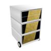 Paperflow Easybox Mobiel ladeblok met 4 lades 642x390x436 mm Diagonal Design