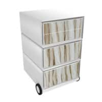 Paperflow Easybox Mobiel ladeblok met 4 lades 642x390x436 mm Cords Design