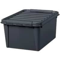 Boîte de rangement SmartStore Recycled 32 L Avec couvercle Noir 39 x 50 x 26 cm