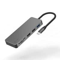 Port USB 3.0 XLayer 219045 6-en-1 Gris