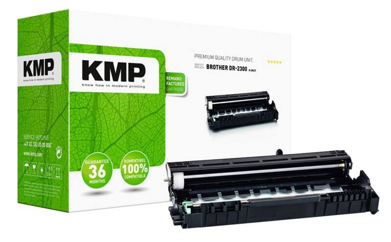 Tambour d'imagerie KMP Compatible Brother DR-2300 Noir