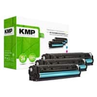Toner KMP H-T171CMY compatible avec HP 131A / Canon 731C / 731M / 731Y Cyan, magenta, jaune 3 unités