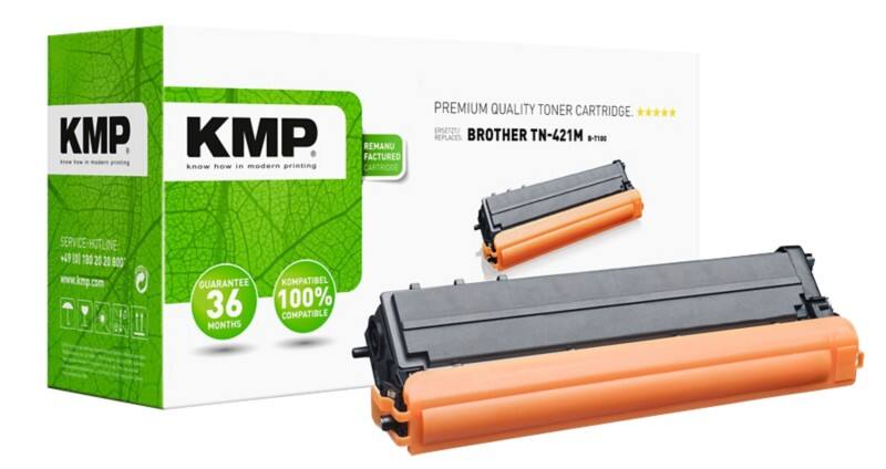 KMP Compatibel Brother TN-421M Tonercartridge Magenta