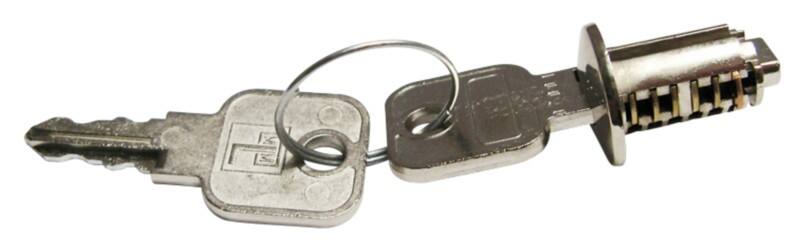 Hammerbacher Cilinderslot en demontagesleutel Grijs