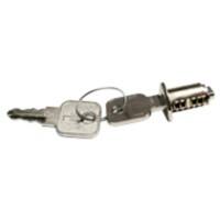 Hammerbacher Cilinderslot en demontagesleutel Grijs