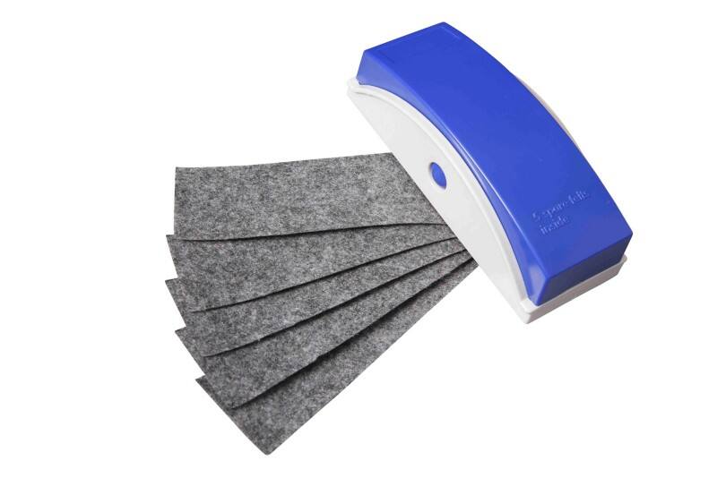 Brosse magnétique Ultradex 8515 Bleu avec 5 recharges