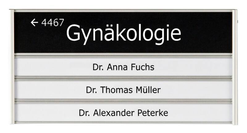 Ultradex Deurbord Aluminium 18 x 9 cm 310377