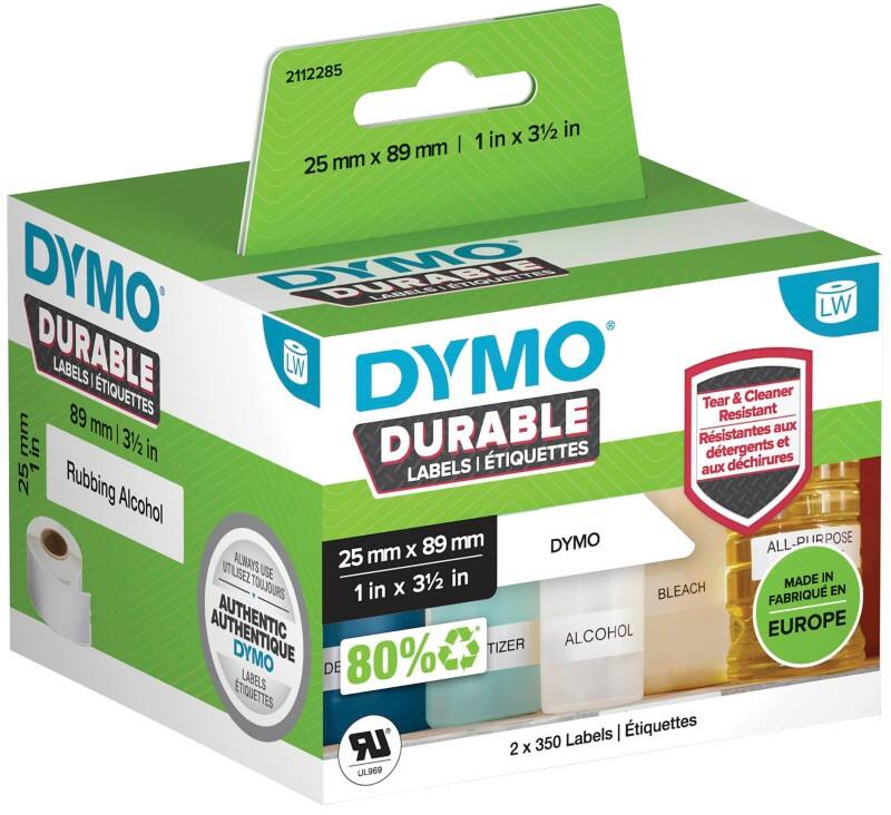 Étiquettes multifonctions LW Dymo 2112285 Blanc 25 x 89 mm 700 Unités