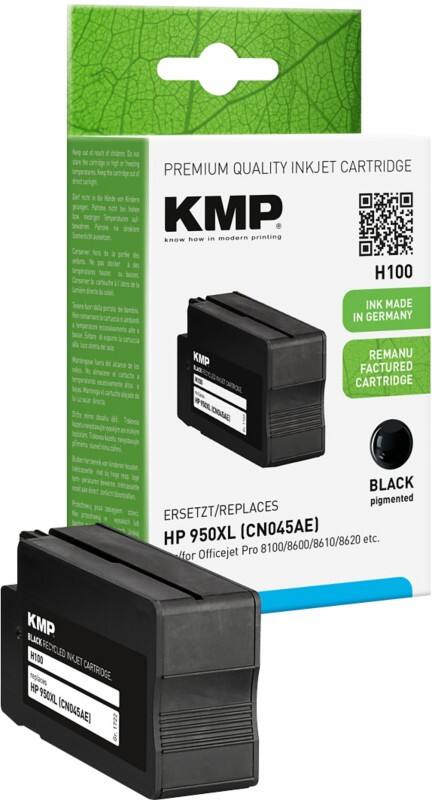 Cartouche jet d’encre KMP Compatible HP 950XL Noir CN045AE
