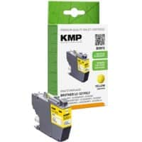 KMP Compatibel Brother LC-3219XLY Inktcartridge Geel