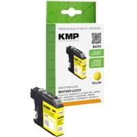 KMP Compatibel Brother LC223Y Inktcartridge Geel