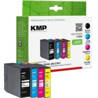 Cartouche jet d’encre KMP Compatible Canon PGI-2500XL BK/C/M/Y Noir, cyan, magenta, jaune Multipack 4 Unités