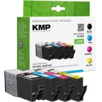 KMP H176VX Inktcartridge Compatibel met HP 903XL Zwart, cyaan, magenta, geel Pak van 4 stuks