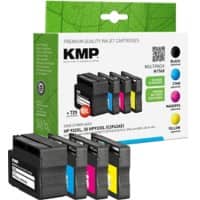 KMP H174V Inktcartridge Compatibel met HP 932XL, HP933XL Zwart, cyaan, magenta, geel Pak van 4 stuks
