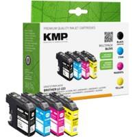 KMP B62VX Inktcartridge Compatibel met Brother LC-223 Zwart, cyaan, magenta, geel