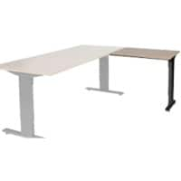 Schaffenburg Aanbouwtafel Linesto Plus LIN-PLA086-HAVZ-M25 Havana licht kersen, zwart 80x60x65-85 cm