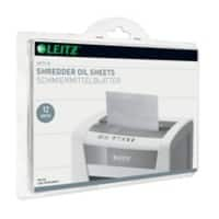 Feuilles lubrifiantes pour destructeur de documents Leitz IQ Oil Sheets 12 unités