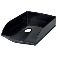 Corbeille à courrier Leitz Recycle 5324 A4 Neutre en CO2 Plastique 98% recyclé Noir 25,5 x 38,5 x 7 cm