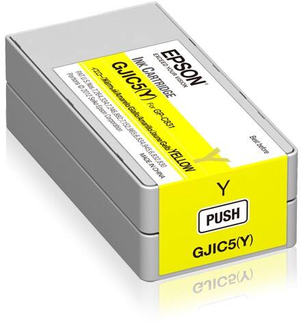 Epson GJIC5(Y) Origineel Inktcartridge C13S020566 Geel