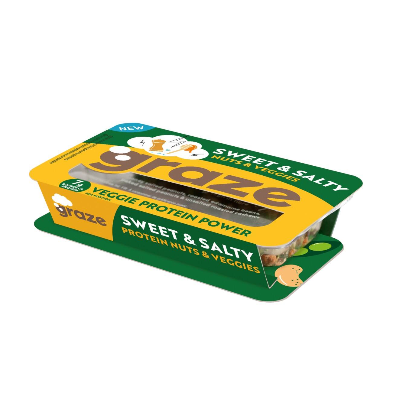 graze Sweet and Salty Notenmix 6 stuks van 28 g