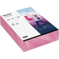 Papier couleur A5 tecno Rose 160 g/m² 250 Feuilles